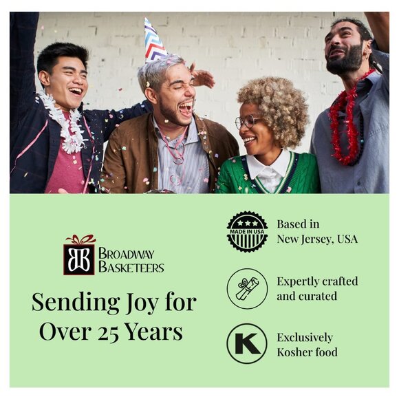 Broadway Basketeers Valentine’s Day Cake Chocolate Treats Gift Box Tower - Picture 4 of 6